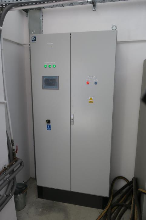 Machines from the biofuel production plant<br>
-1